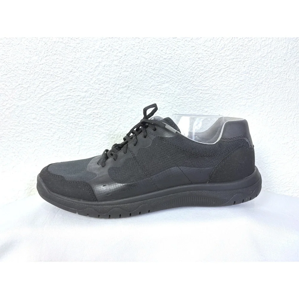 NEW Clarks Cloudsteppers Votta Edge Comfort Walking Shoes Men Size 12 Black